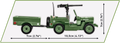 COBI Willys MB & Trailer #2297