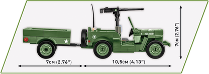 COBI Willys MB & Trailer #2297