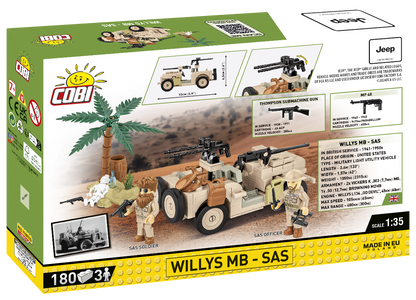 COBI Willys MB-SAS Set 2298