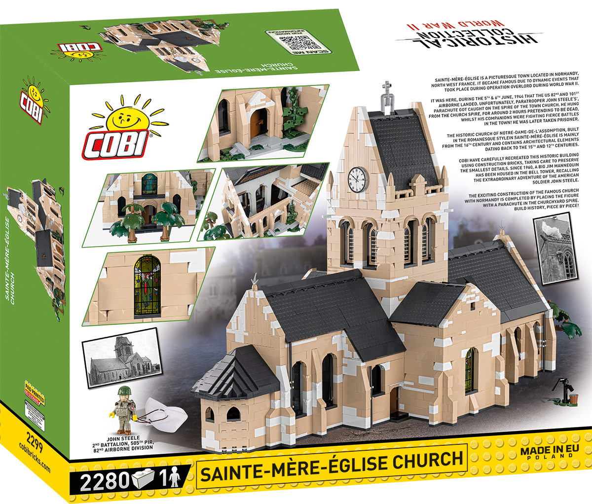 COBI Sainte-Mère-Église Church #2299