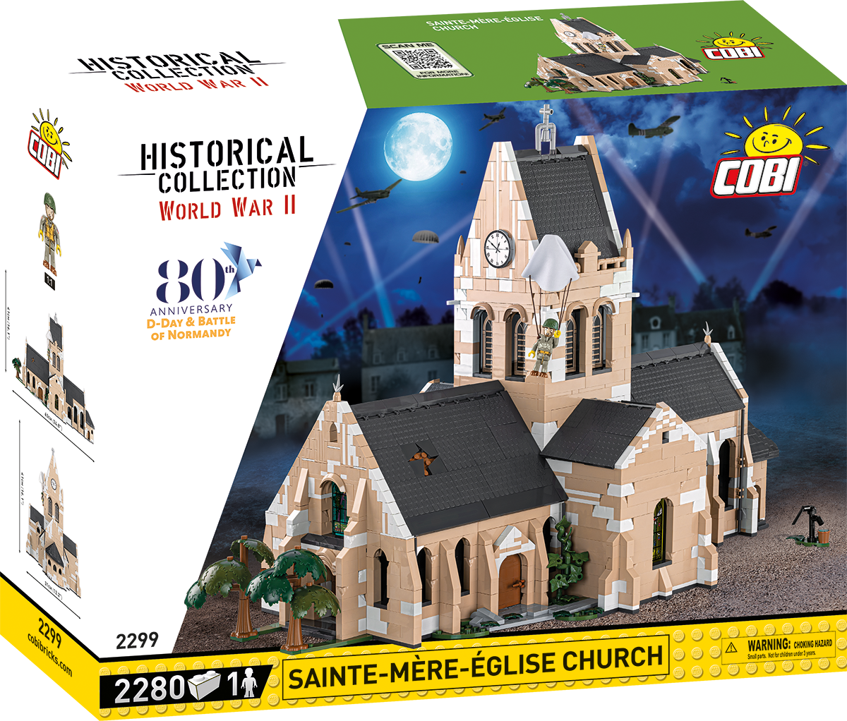 COBI Sainte-Mère-Église Church #2299