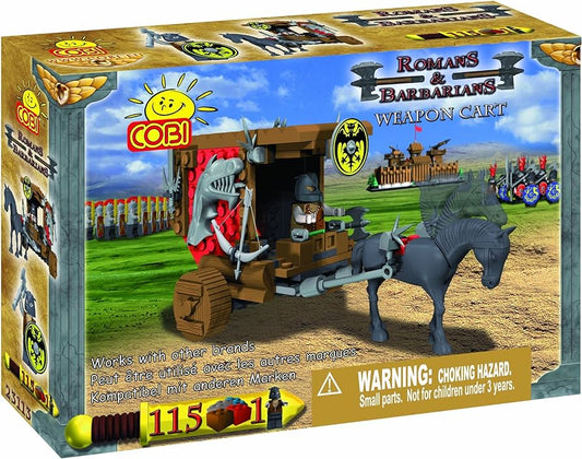 COBI Romans & Barbarians - 115 Piece Weapon Cart #23113