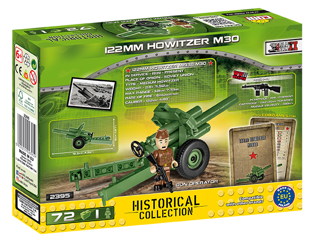 COBI 122 mm Howitzer wz.1938 M-30 #2395