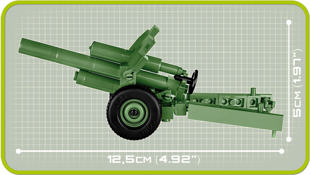 COBI 122 mm Howitzer wz.1938 M-30 #2395