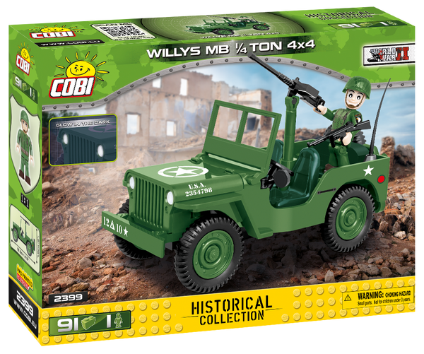 COBI Willys MB 1/4 Ton 4x4 #2399