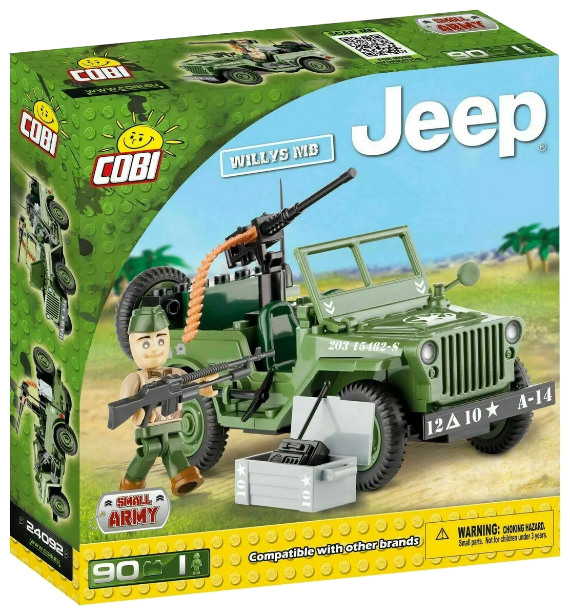 COBI Jeep Willys MB #24092