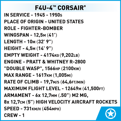 COBI F4U-4 Corsair #2417