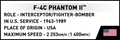 COBI F-4C Phantom II Set 2427