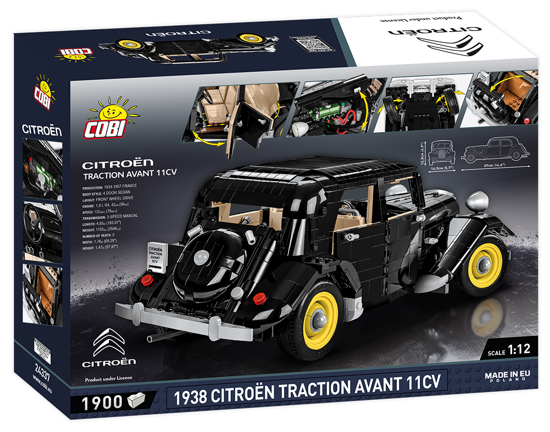 COBI Citroen Traction Avant 11CV 1938 #24337