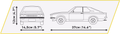 COBI Opel Manta A 1970 - Executive Edition #24338