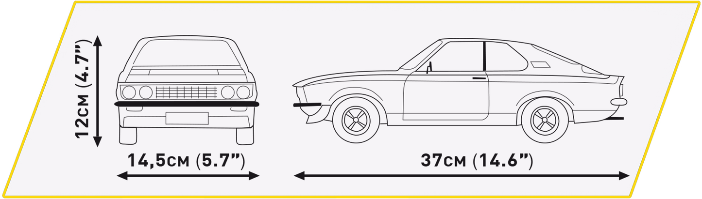 COBI Opel Manta A 1970 #24339