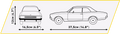 COBI Opel Rekord C Coupe - Executive Edition #24344