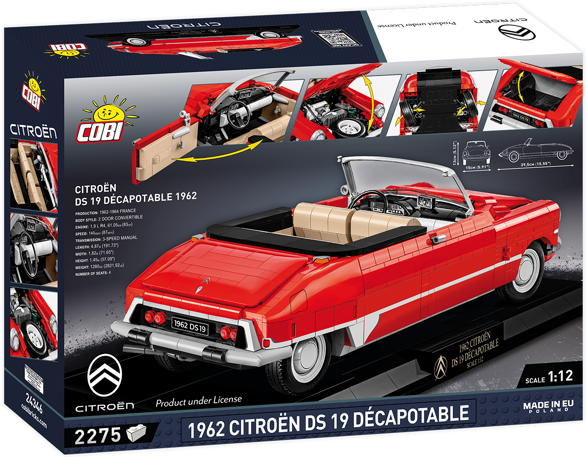 COBI Citroen DS 19 Décapotable 1962 - Executive Edition #24346