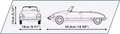 COBI Citroen DS 19 Décapotable 1962 - Executive Edition #24346