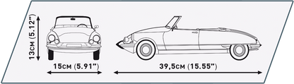 COBI Citroen DS 19 Décapotable 1962 - Executive Edition #24346