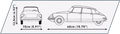COBI Citroen DS 19 1956 #24347