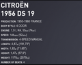 COBI Citroen DS 19 1956 #24347