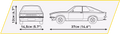 COBI Opel Manta A GT/E 1974 #24349