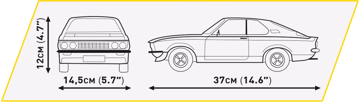 COBI Opel Manta A GT/E 1974 #24349