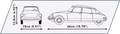 COBI Citroen DS 19 1956 - Executive Edition #24350