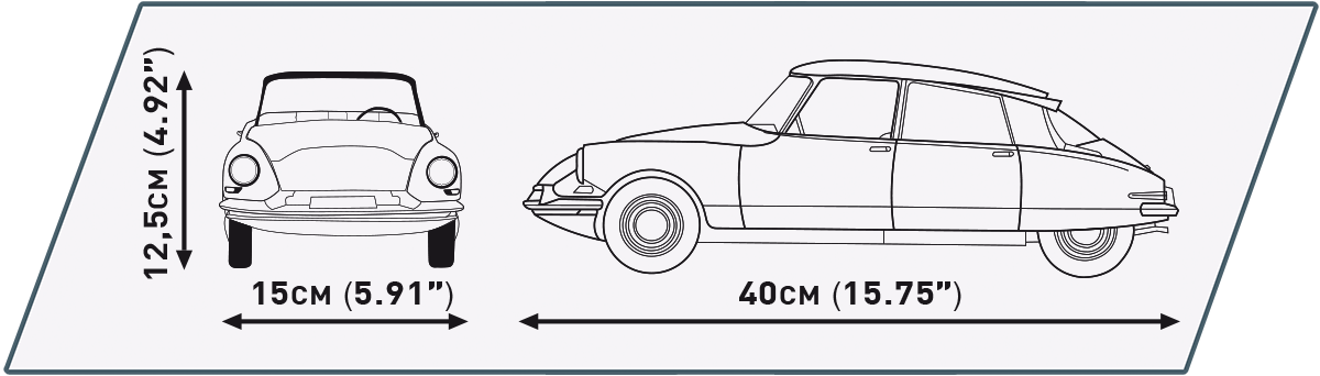 COBI Citroen DS 19 1956 - Executive Edition #24350