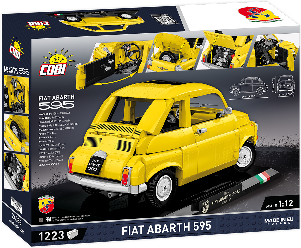 COBI Fiat Abarth 595 - Executive Edition #24353