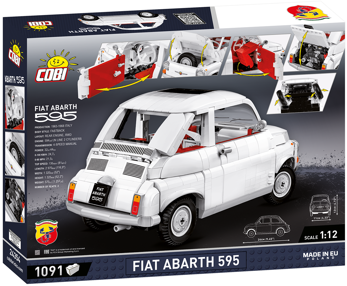 COBI Fiat Abarth 595 #24354