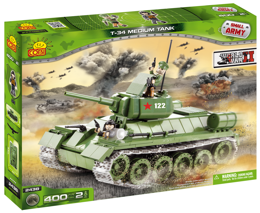 COBI T-34 Medium Tank Set 2438