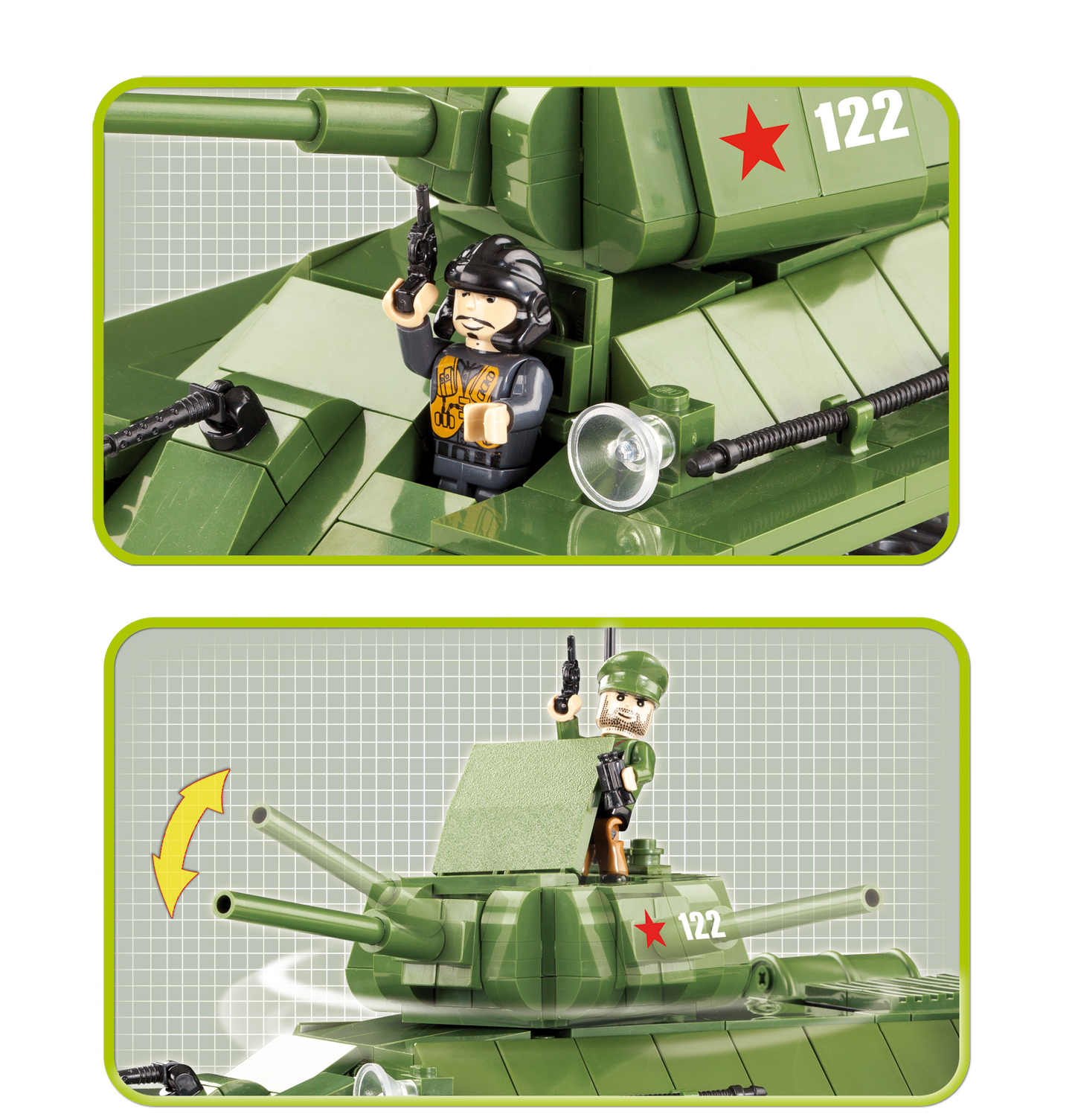 COBI T-34 Medium Tank Set 2438