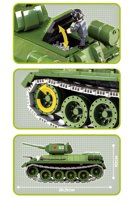 COBI T-34 Medium Tank Set 2438