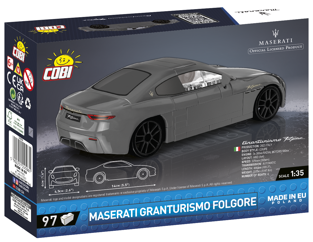 COBI Maserati Granturismo Folgore #24506