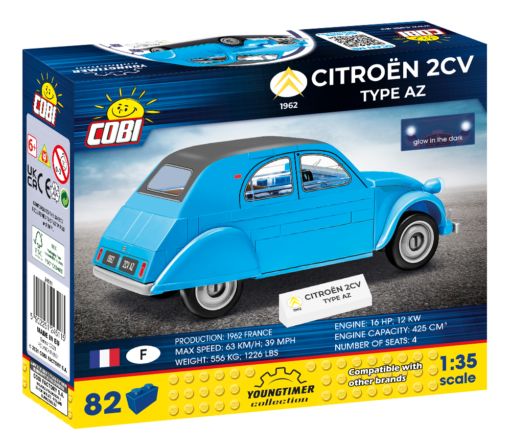 COBI Citroen 2CV Type AZ 1962 #24511