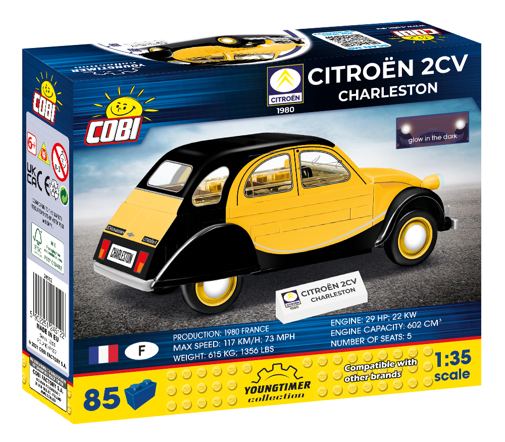 COBI Citroen 2CV Charleston 1980 #24512