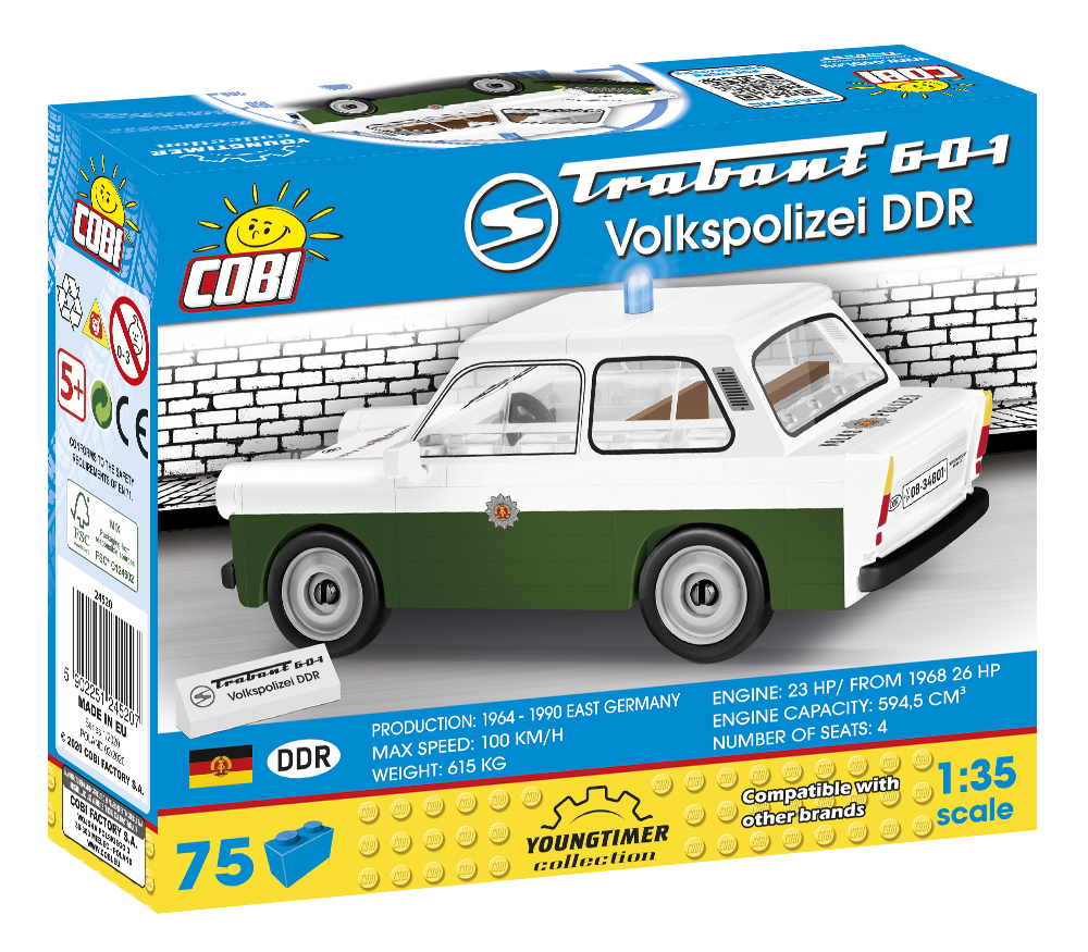 COBI Trabant 601 Volkspolizei DDR #24520