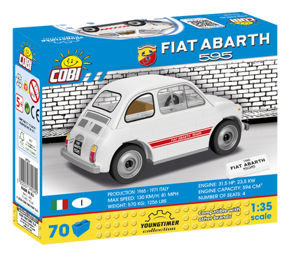 COBI 1965 Fiat Abarth 595 #24524