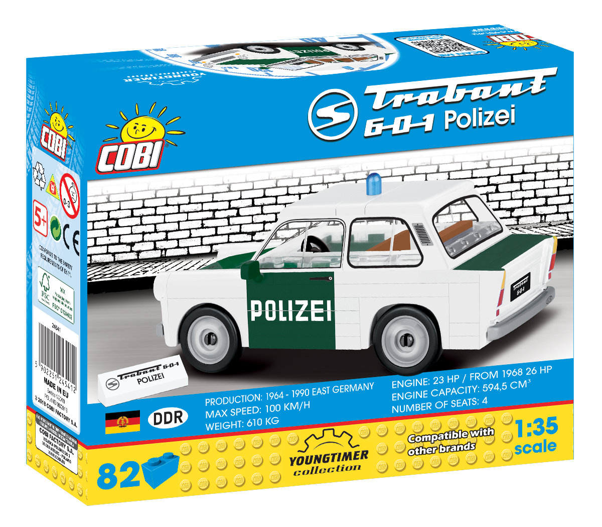 COBI Trabant 601 Polizei #24541