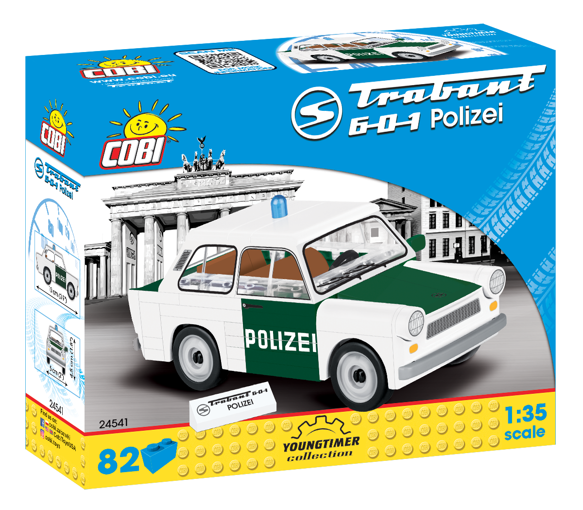 COBI Trabant 601 Polizei #24541