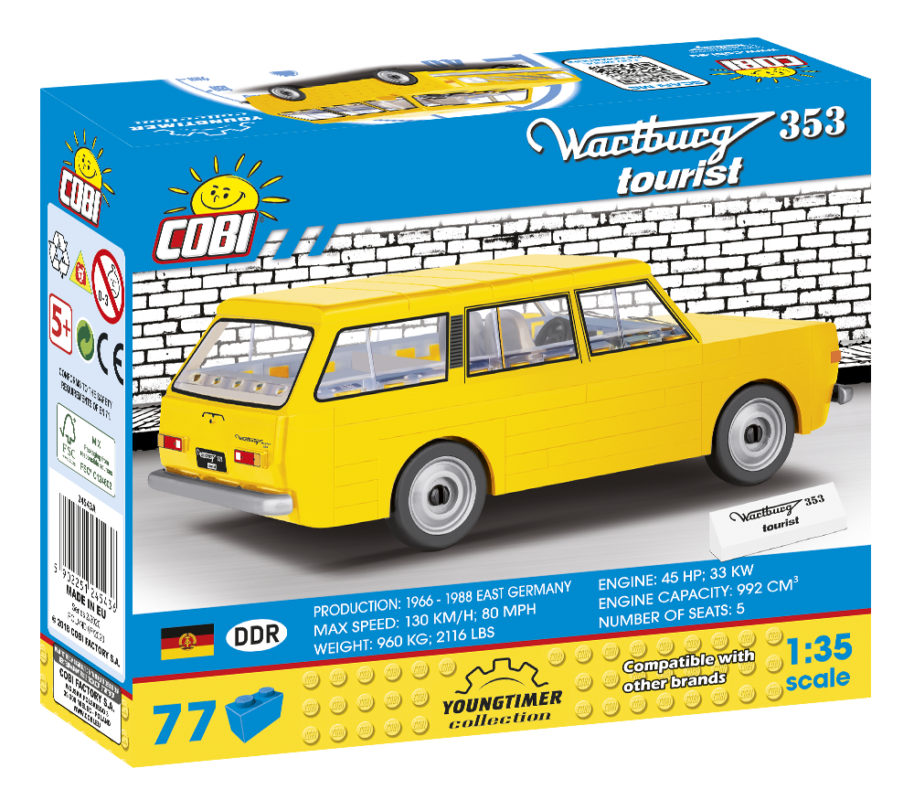 COBI Wartburg 353 Tourist #24543A