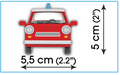 COBI Trabant 601 Universal Feuerwehr #24555