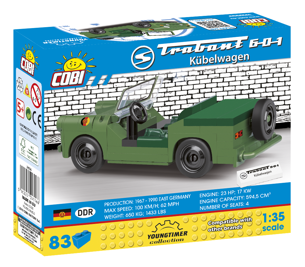 COBI Trabant 601 Kübelwagen #24556