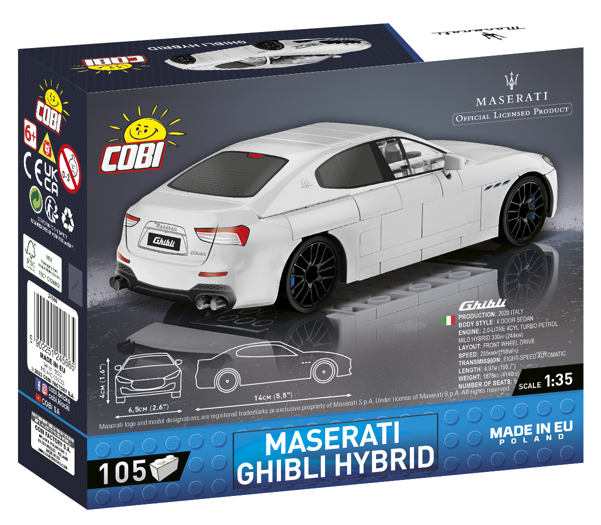 COBI Maserati Ghibli Hybrid #24566