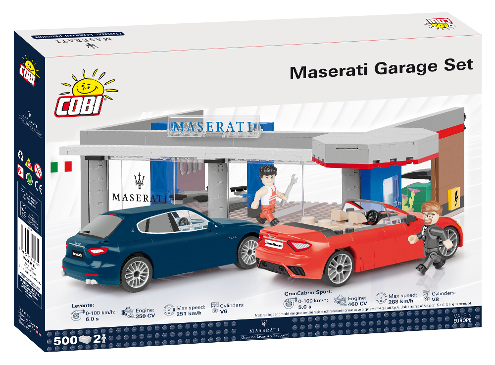 COBI Maserati Garage Set #24568