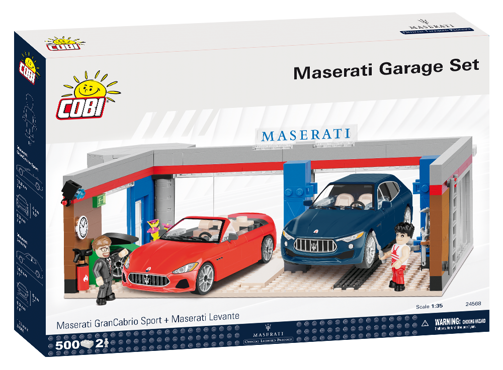 COBI Maserati Garage Set #24568