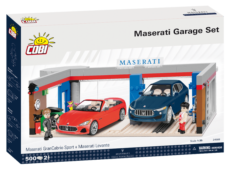 COBI Maserati Garage Set #24568
