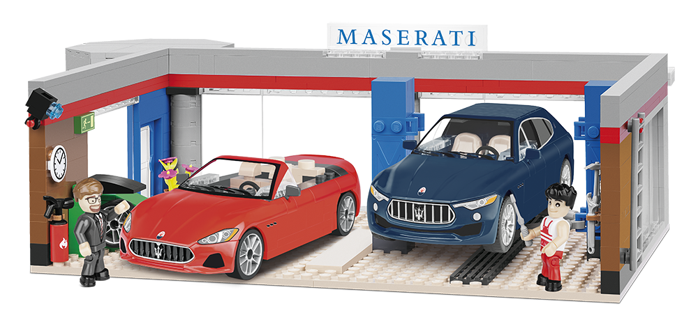 COBI Maserati Garage Set #24568