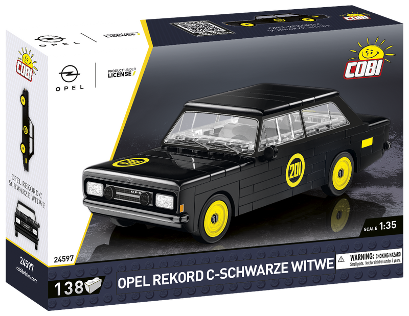 COBI Opel Rekord C-Schwarze Witwe #24597