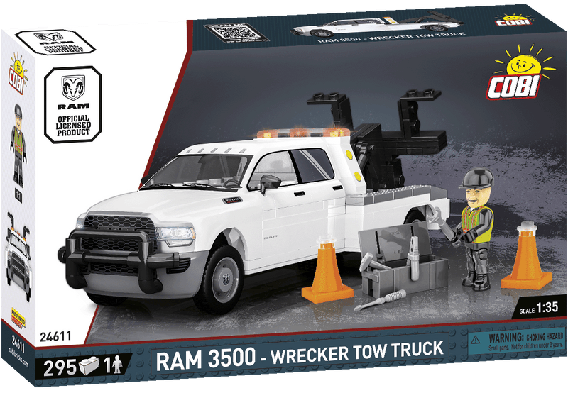 COBI RAM 3500 - Wrecker Tow Truck Set 24611
