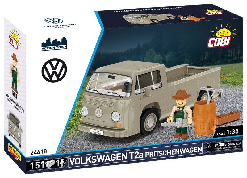COBI Volkswagen T2a Pritschenwagen Set 24618