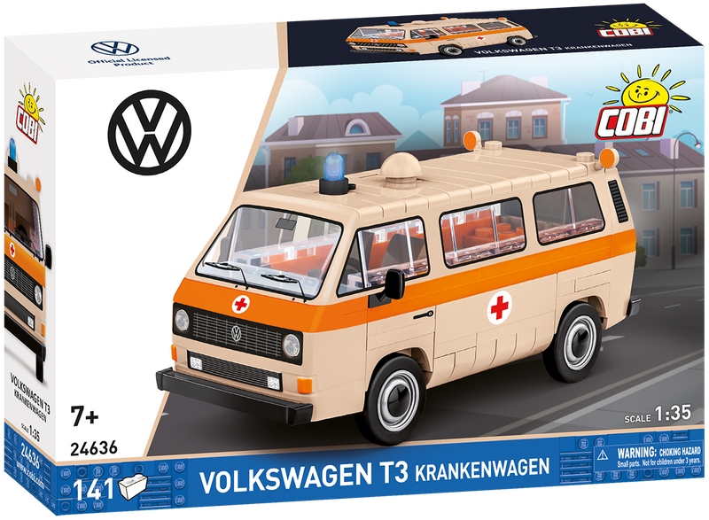 COBI Volkswagen T3 Krankenwagen Set 24636