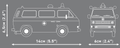 COBI Volkswagen T3 Krankenwagen Set 24636